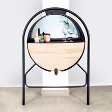 Load image into Gallery viewer, Joe_Paine_Shelving_Storage_KellyCapwell_Drinks_Server_Black_002