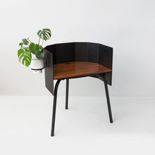 Load image into Gallery viewer, Joe_Paine_Tables_Wrap_Writing_Bureau_Short_Black_001