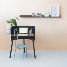 Load image into Gallery viewer, Joe_Paine_Tables_Wrap_Writing_Bureau_Short_Black_003